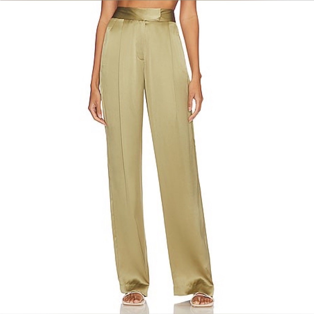 The Sei Silk Wide Leg Trousers NWT